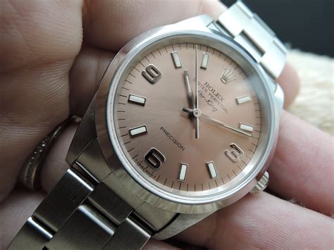 rolex air king pink 1995|Rolex Air-King 36mm.